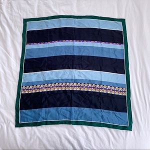 Vintage Christian Dior Hand Rolled Silk Scarf